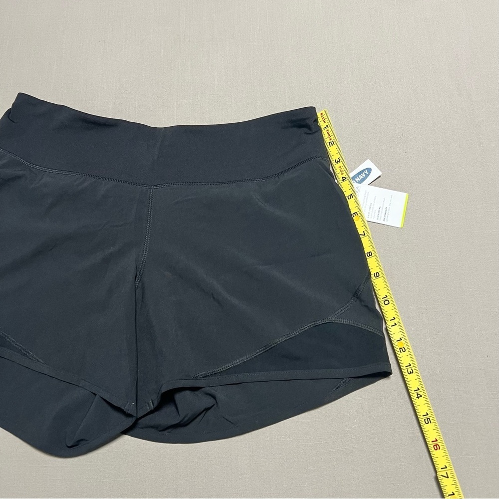 Old Navy Active Go Dry Liner Black Shorts Women Medium Running Shorts - Picture 5 of 9
